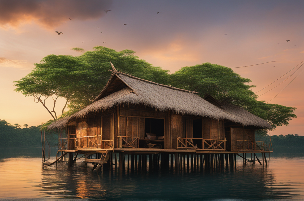 Discover Serenity in Cambodia’s Floating Forest Huts